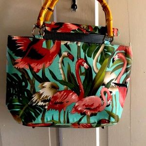 Flamingo purse